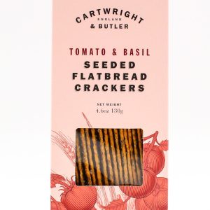 Cartwrights & Butler tomato & basil seeded flatbread crackers