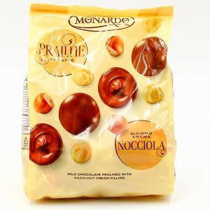 Monardo Milk Chocolate Pralines with Hazelnut Cream Filling 225g - Image 1