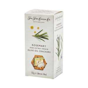 The Fine Cheese Co Rosemary and Extra Virgin Olive Oil Crackers 125g