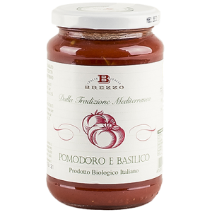 Brezzo Pomodoro e Basilico Sauce Bio 350g