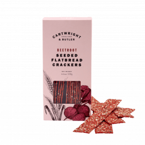 Cartwright & Butler beetroot seeded flatbread crackers