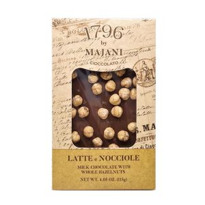 Majani Milk Chocolate with whole Hazelnuts 115g